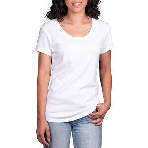 Kirkland Signature Women's Scoop Neck Pima Tee